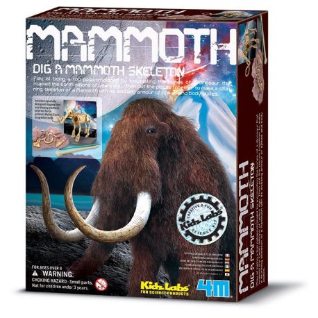 Udgravningssæt - Mammut skelet - KidzLabs