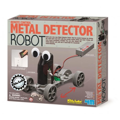 Byg-selv metaldetektor robot - KidzLabs