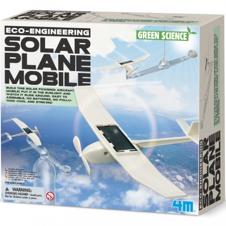 Byg din egen soldrevne fly mobile - KidzLabs
