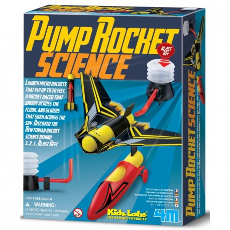 Pumpe-raket Videnskab - KidzLabs