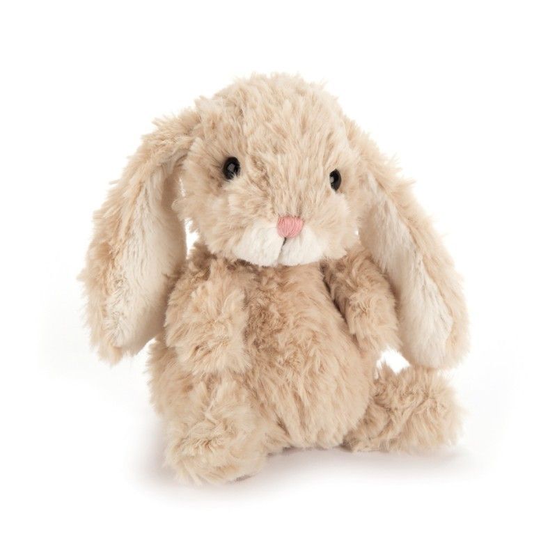 Yummy Beige kanin - Bamse 15 cm