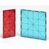 Byggemagneter ekstra dele - 8 stk. (firkanter og rektangler) - Magna-Tiles