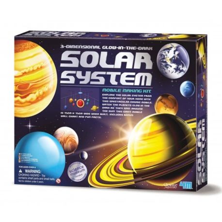 3D Solsystem uro Konstruktionssæt - KidZLabs
