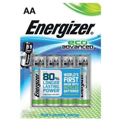 4 stk. Energizer Batteri - AA 