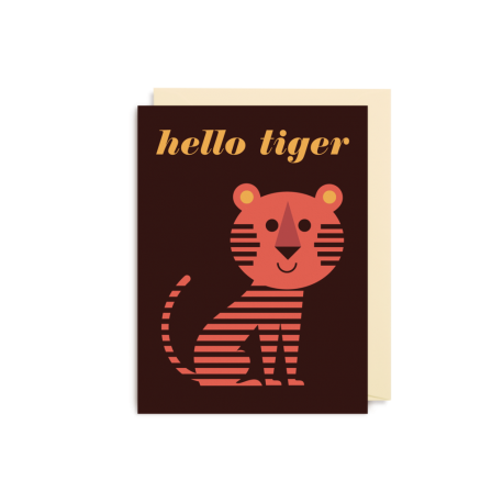 Hej Tiger kort - Lille - Ingela P. Arrhenius